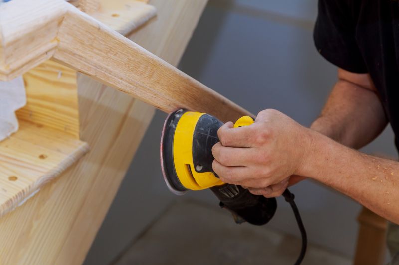 Banister Sanding in Overland Park, KS