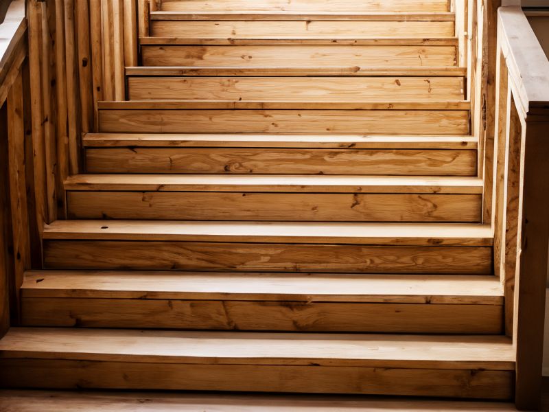 Oak Stairs Repair in Conroe, TX