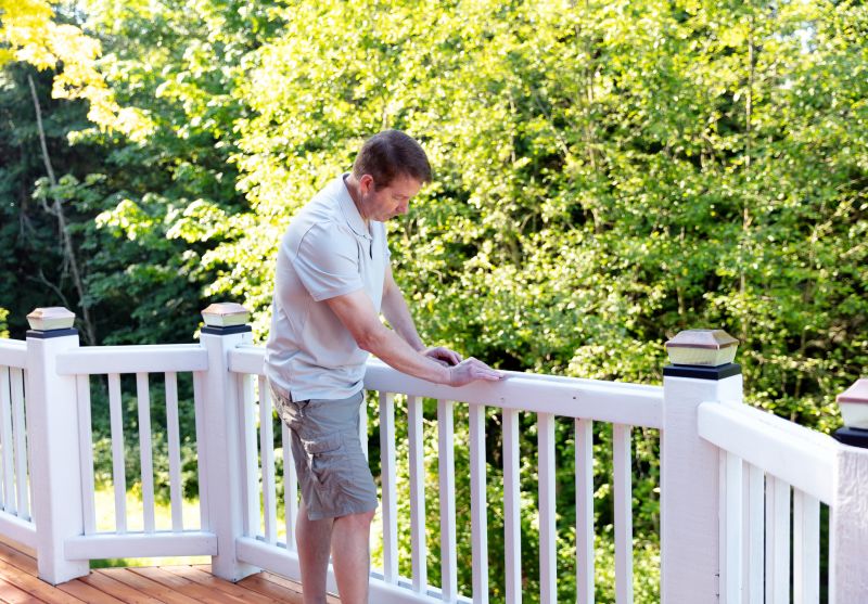 Patio Railing Replacement in Conroe, TX